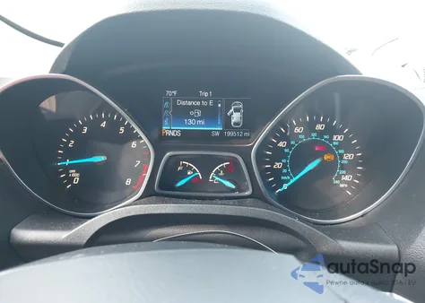 2014 Ford Escape Se z USA, uszkodzony, nr VIN 1FMCU9GX1EUC76918